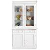 MIlani Home JAQUELINE - credenza con vetrina in legno massello