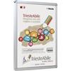 Tecnostyl Cornice a scatto TECNOSTYL 70x1x50 cm in alluminio con tasselli per fissaggio a parete argento - SFA03