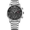 Tommy Hilfiger Orologio Analogico Multifunzione al Quarzo da Uomo con Cinturino in Acciaio Inossidabile o Cinturino in Pelle