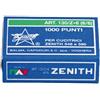 ZENITH SCATOLA 1000 PUNTI ZENITH 130/Z6 (6/6) IN ACCIAIO ZINCATO (Conf.10)