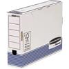 R-KIVE SCATOLA ARCHIVIO LEGALE DORSO 83MM BANKERS BOX SYSTEM (Conf.10)