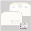 PIGNA 500 busteKAMI GOMMATE bianca carta riciclata FSC®c/finestra110x230mm 100gr Pigna