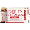 Minerva Gold Collagen Minerva Research Labs Gold Collagen Forte - Integratore antietà per la pelle, 10 flaconcini