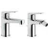 NOBILI RUBINETTERIA Nobili - Blues Set bagno lavabo + bidet con scarico