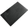 RELAX DESIGN Piatto doccia in resina effetto ardesia 90X120 Rocky Special : Colore - Cioccolato