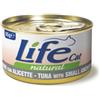 Life Pet care Life cat natural tonno con alicette 85 gr