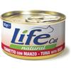 Life Pet care Life cat natural tonnetto con manzo 85 gr