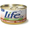 Life Pet care Life cat natural tonno con formaggio 85 gr