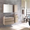 FALEGNAMERIA ADRIATICA Kora mobile bagno sospeso 110x190x46 finitura olmo rosseau