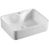 Riveshop Lavabo in ceramica d'appoggio 49X38 cm, altezza 13 cm.