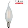 ALCAPOWER LAMPADINA LED E14 4W FILAMENTO SATINATA CALDA A FIAMMA APF37F_4-ALC929889
