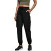 Urban Classics Tb3434-ladies Viscose Twill Cargo Pants Pantaloni Eleganti, Nero, 4XL Donna