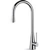 Newform - Miscelatore monocomando Ycon per lavello con bocca girevole e doccia estraibile 64215.21.018