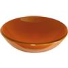 HYDRE BY STON Lavabo tondo unicolor cristallo arancio
