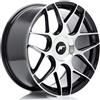 Cerchi in lega Japan Racing Jr11 8.5x18 Black Machined