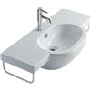 CERAMICA GALASSIA Lavabo M2 sospeso cm. 100x48 rettangolare bianco lucido - Cod. Articolo: 5236