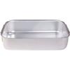 PENTOLE AGNELLI Rostiera rettangolare angoli tondi cm 58,5x36x9,5h alluminio 3mm