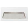PENTOLE AGNELLI Teglia rettangolare forata con orlo lega di alluminio 3003 cm 50x35x3h