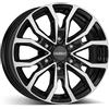 Cerchi in lega Dezent KC DARK 6.5x17 Black/Polished