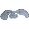 Boppy Cuscino Gravidanza Boppy Total Body Blu