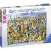 RAVENSBURGER 19890 PUZZLE DA 1000 PZ. WOLRD LANDMARKS