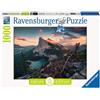 RAVENSBURGER 15011 PUZZLE DA 1000 PZ. TRAMONTO IN MONTAGNA