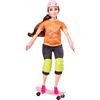 Barbie Playset Bambola Barbie Olimpiadi Skateboarder