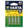Varta PILE BATTERIE STILO AA 2100MAH RICARICABILE 4PZ BLISTER VARTA