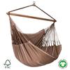 Amaca Kingsize sospesa in Cotone Biologico certificato GOTS Giardino Casa Habana Chocolate (ds)
