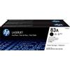 HP Confezione doppia di cartucce toner originali nero HP 83A LaserJet
