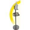 Ristosubito PIANTANA TOWER PORTA DISPENSER GEL IGIENIZZANTE MANUALE CI MODELLO TOWER1100038