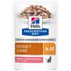Hill's Prescription Diet K/D gatto Salmone (bustine 85 g) 1 scatola (12 x 85 g)