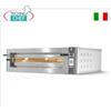 CUPPONE - DONATELLO, Forno Pizza Elettrico per 6 pizze, camera da mm 720x1080x140h, piano in refrattario