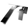 Bongio - Line miscelatore a parete con piastra 67539CRPR