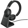 Cuffie Jabra Evovle2 65 Stand Link380a MS Stereo Blac [ATJABVP00000452]