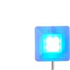 Unitek spia led blu alta luminosita ripetitore ottico 12VDC 24V IP65 - UTKRO504NBL