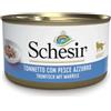 Schesir Cat Adult Cibo Umido per Gatti - Tonnetto con Pesce Azzurro - JELLY - 24x85 gr