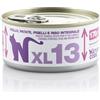 Natural Code Adult Cat XL per Gatti - 12x170 gr - XL13-Pollo Patate Piselli e Riso Integrale