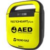 Doctorpoint Defibrillatore Dae Semiautomatico Tecno-Gaz Tecnoheart Plus Completo Di Accessori Con Borsa - Adulto / Pediatrico - Garanzia 5 Anni