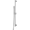 Newform - X - Steel Asta saliscendi completa di doccetta e flessibile LL.‎150 cm, senza presa acqua. 69656X