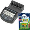 techno line Technoline BC 700 Set caricatore per batterie, colore: Nero