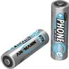 ANSMANN MaxE Mignon AA batteria ricaricabile 1300mAh DECT Phone-Akku pre-carica della batteria - batteria per i telefoni cordless (1x confezione da due) - MaxE