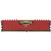 Corsair Vengeance LPX 8GB DDR4-2400 Memorie per Desktop a Elevate Prestazioni, 8 GB (1 X 8 GB), DDR4, 2400 MHz, C16 XMP 2.0, Rosso, dissipatore calore