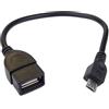 PremiumCord Cavo adattatore USB A/femmina - Micro USB/spina 20 cm OTG