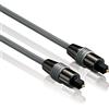 HDSupply TC030-005 Cavo audio Toslink S / PDIF, fibra ottica, spina, Ø 6.0 mm, 0.50 m, nero