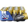 VARTA Pile C Baby, confezione da 20, Power on Demand, Alcaline, pacco di stoccaggio, intelligenti, flessibili, potenti, per accessori computer, Smart Home, Made in Germany [Esclusivo su Amazon]