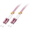 LINDY Cavo Fibra Ottica OM4 LC/LC - 50/125, 1m