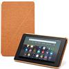 Amazon Custodia per tablet Fire 7 (compatibile con dispositivi di 9ª generazione, modello 2019), Ocra