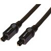 Amazon Basics Cavo Toslink di classe CL3 (installazione all'interno della parete), 4.57 m, Nero