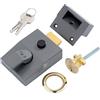 Yale Locks P89 - Serratura di sicurezza Nightlatch, finitura in ottone, DMG, 60 mm